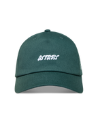 Alpinestars Explorer Strapback, boné verde com logótipo Astars bordado a branco, aba curva e coroa estruturada.