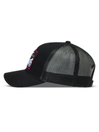 Alpinestars Hemmings Boné trucker, preto, em sarja e malha, perfil lateral com patch de logótipo tecido.