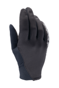 Alpinestars A-Dura Thermal Gloves, Black Mountain Bike Gloves, flexible fabric construction with white logo detail, neoprene cuff, designed for cold weather wind protection