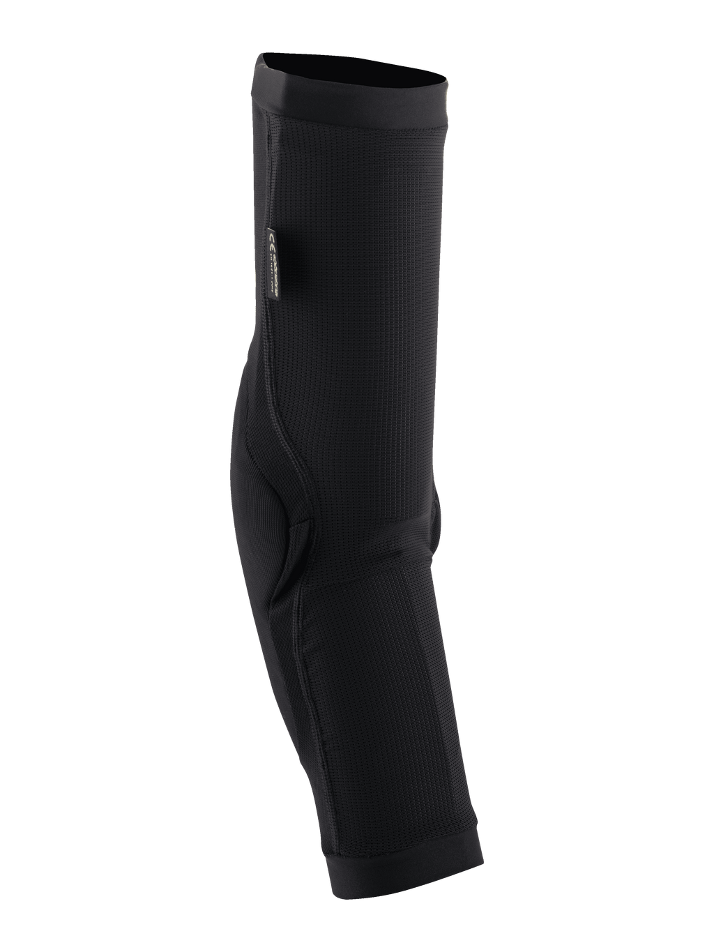 Alpinestars Paragon Plus Elbow Protectors, pretas, cotoveleiras de encaixe para BTT com uma manga em malha respirável e acolchoamento reforçado para proteção fora de estrada.