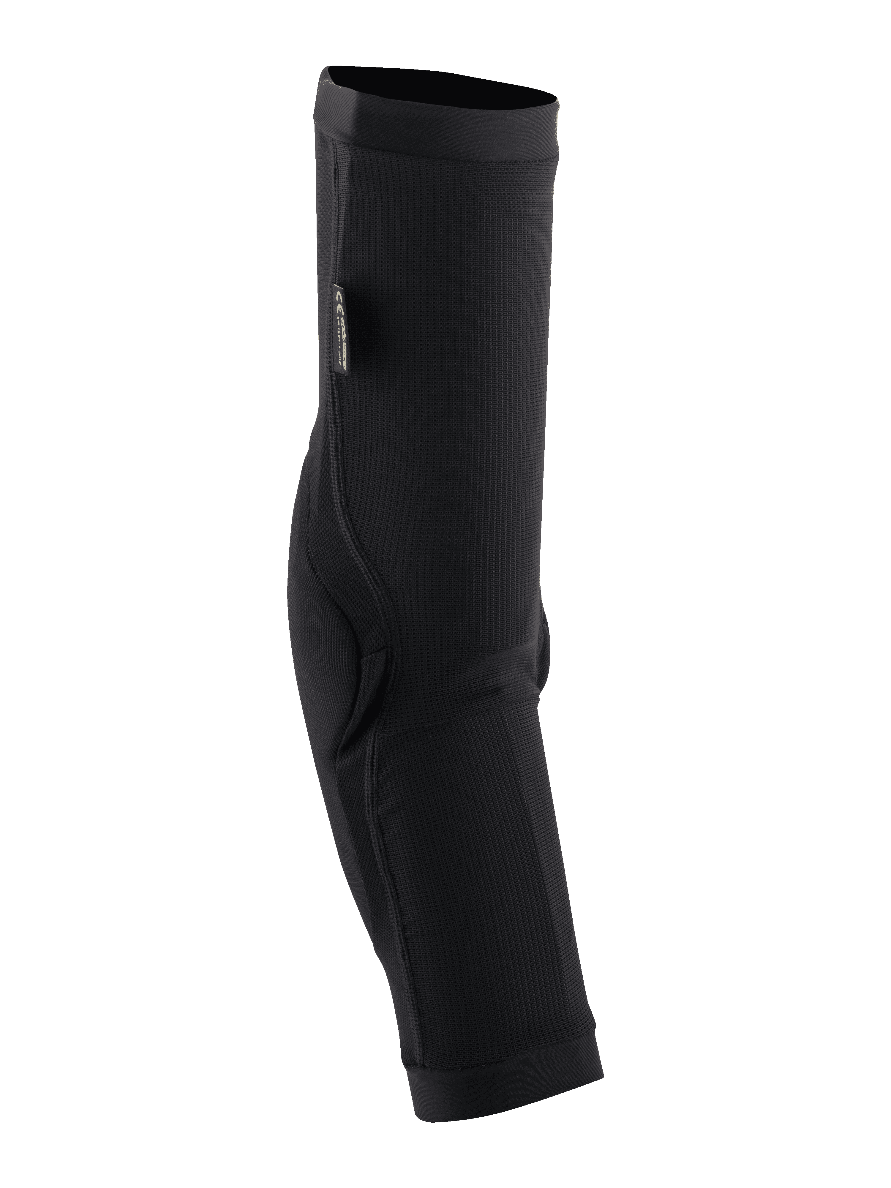 Alpinestars Paragon Plus Elbow Protectors, pretas, cotoveleiras de encaixe para BTT com uma manga em malha respirável e acolchoamento reforçado para proteção fora de estrada.