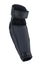 Alpinestars A-Impact Plasma Elite Shield Elbow Protector, cotoveleira de BTT, preta, com estrutura rígida em TPU para proteção contra impactos, alças duplas ajustáveis para um ajuste seguro e design ergonómico pré-curvado para trilhos