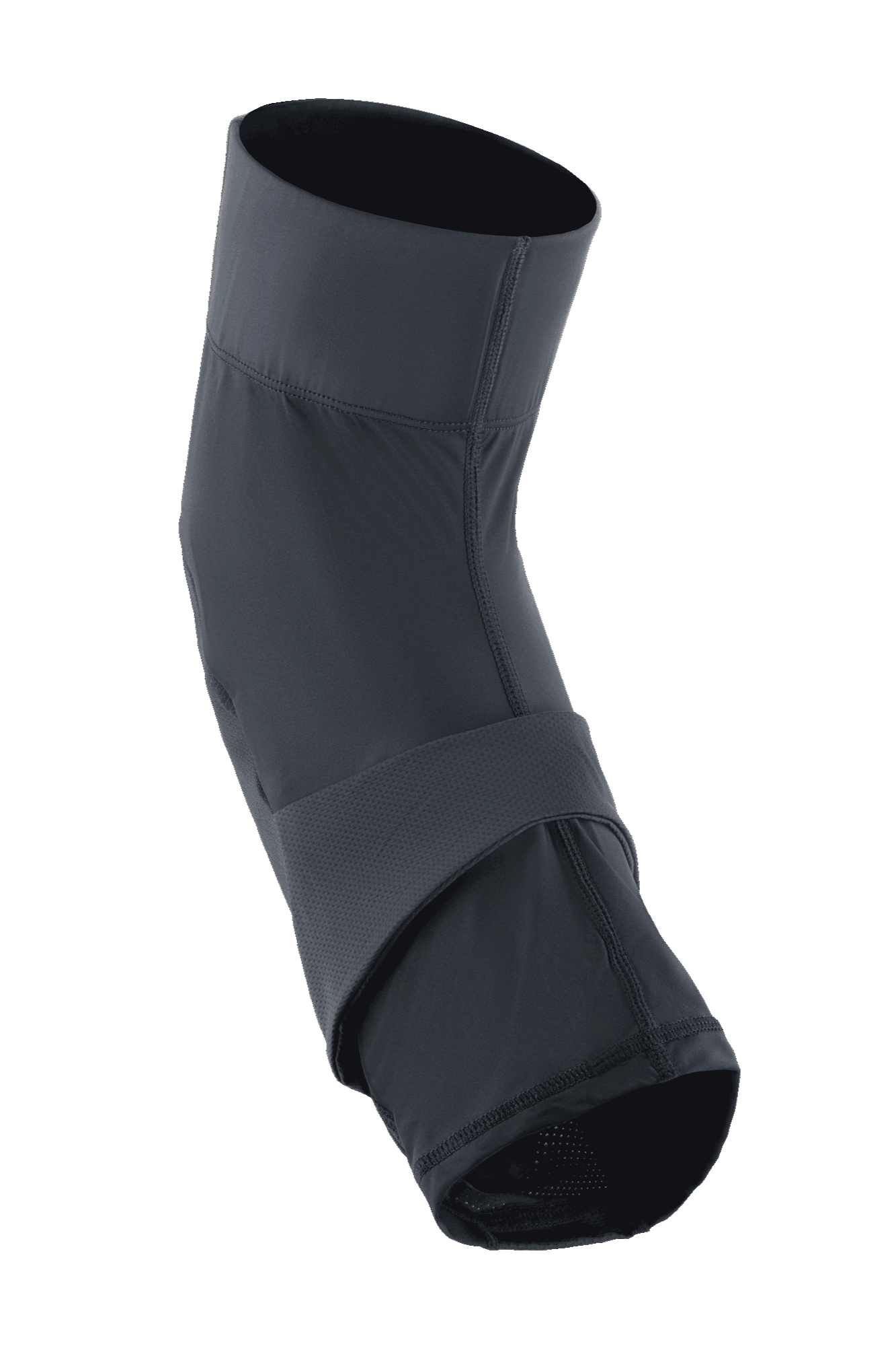 Protetor de Joelho Alpinestars A-Motion Plasma Pro, joelheira de BTT, preto, manga slip-on com design ergonómico pré-curvado, inclui banda de compressão central e painéis de malha elástica respirável