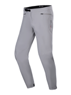 Alpinestars A-Dura Waterproof Pants, calças de BTT, cinza titanium, com fecho de catraca preto na cintura, bolsos com fecho de correr e perna afunilada, design impermeável durável para a prática de BTT