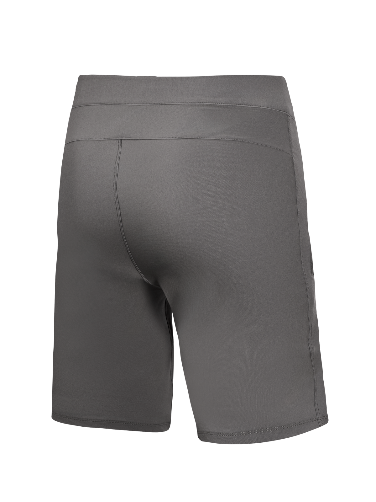 Calções A-Dura Ride Liner cinzentos, vista traseira, com elasticidade em 4 direções para performance superior em BTT.