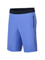 Alpinestars A-Aria Lite Short, calções de mountain bike, Baja Blue, com cintura preta ultra macia, bolso lateral vertical com fecho de correr, perfurações a laser na parte interna da coxa e um corte leve de alto desempenho para trilhos.