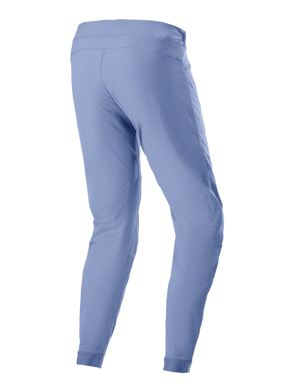 Alpinestars A-Dura Pants, calças de mountain bike, Azul Infinity, vista traseira com design de perna afunilada e punhos elásticos, tecido têxtil durável com elasticidade em 2 direções para ciclismo fora de estrada