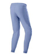 Alpinestars A-Dura Pants, calças de mountain bike, Azul Infinity, vista traseira com design de perna afunilada e punhos elásticos, tecido têxtil durável com elasticidade em 2 direções para ciclismo fora de estrada