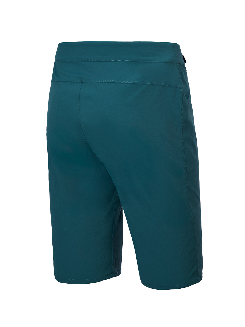 Calções Alpinestars A-Dura, calções de mountain bike, Dark Pine, vista traseira com design simples e tecido durável com elasticidade bidirecional, corte regular para a prática de BTT