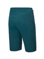 Calções Alpinestars A-Dura, calções de mountain bike, Dark Pine, vista traseira com design simples e tecido durável com elasticidade bidirecional, corte regular para a prática de BTT