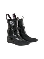 Alpinestars Tech 10 Enduro Inner Booties, botas interiores técnicas pretas, com construção em malha e materiais sintéticos, logótipos Alpinestars e Enduro no tornozelo, abas para facilitar o calçar, concebidas para suporte em motocross e enduro