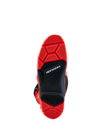 Botas Alpinestars Tech 7 Enduro, sola de composto duplo vermelha e preta para todo-o-terreno e enduro, certificadas CE.