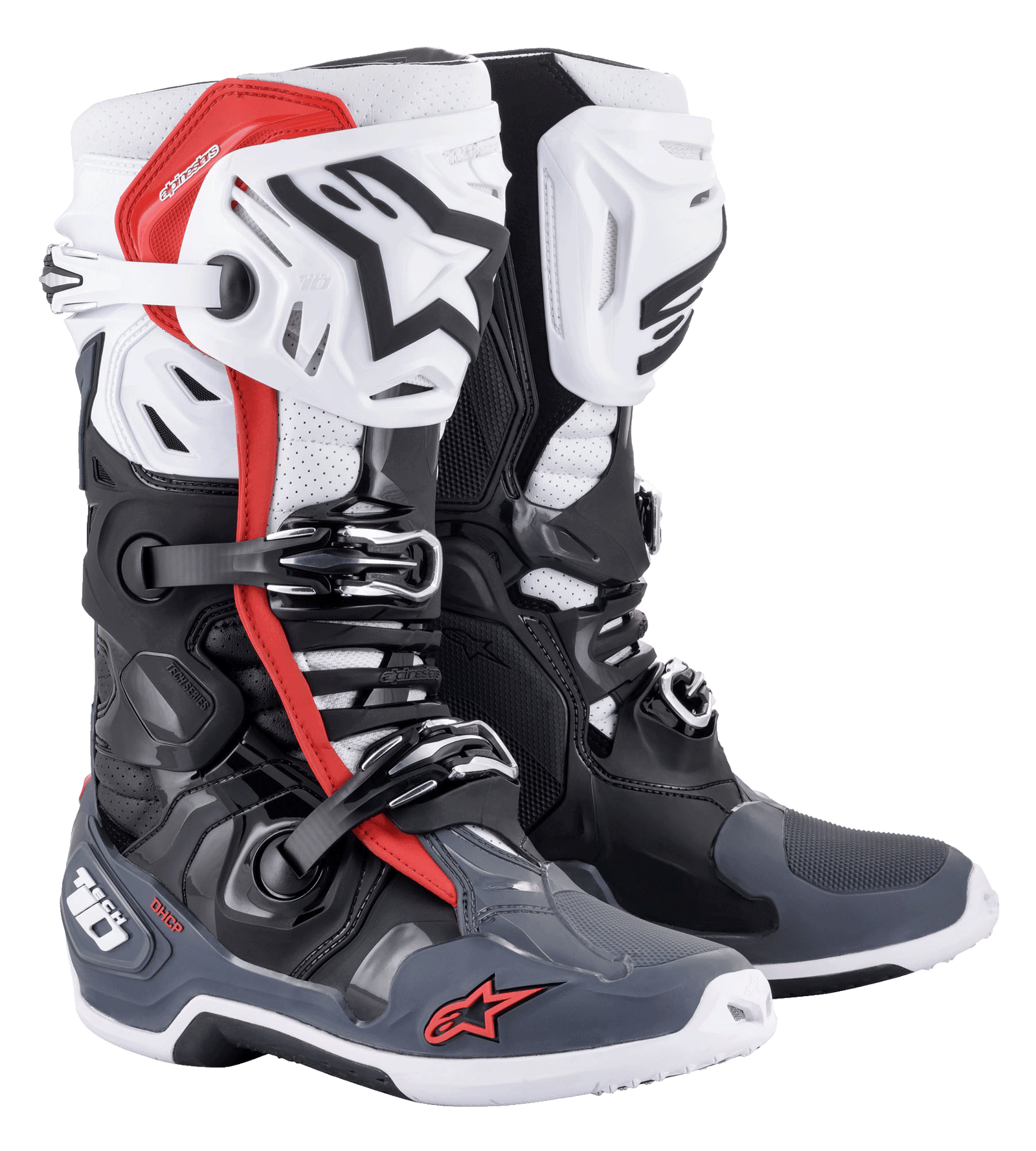 Tech 10 Supervented - Botas MX Preto | Alpinestars® Tech 10 Supervented - Botas MX Preto | Alpinestars®