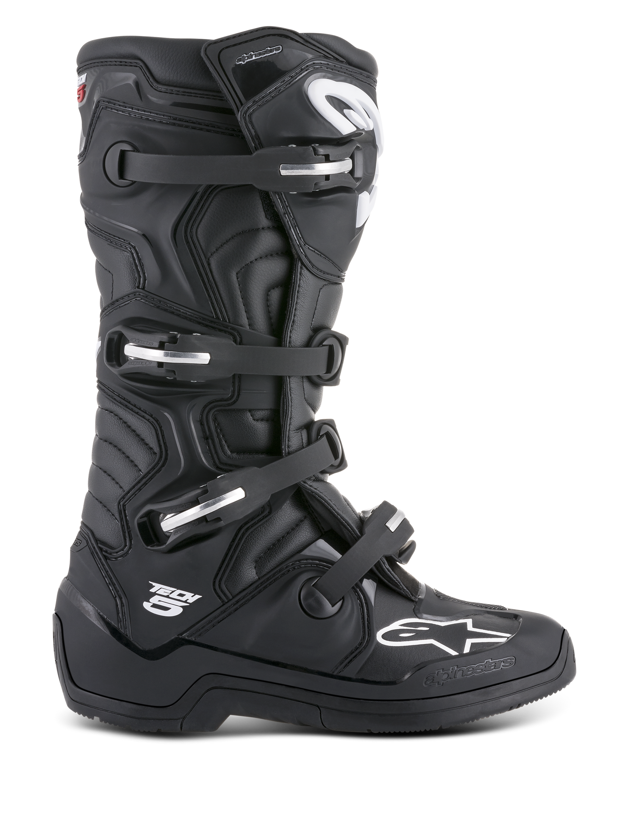 Tech 5 - Black MX Boots | Alpinestars®
