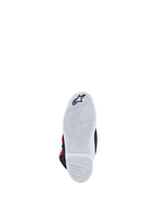 Alpinestars Tech 7S Jovem, botas de motocross para jovens, sola branca substituível de alta aderência e tração