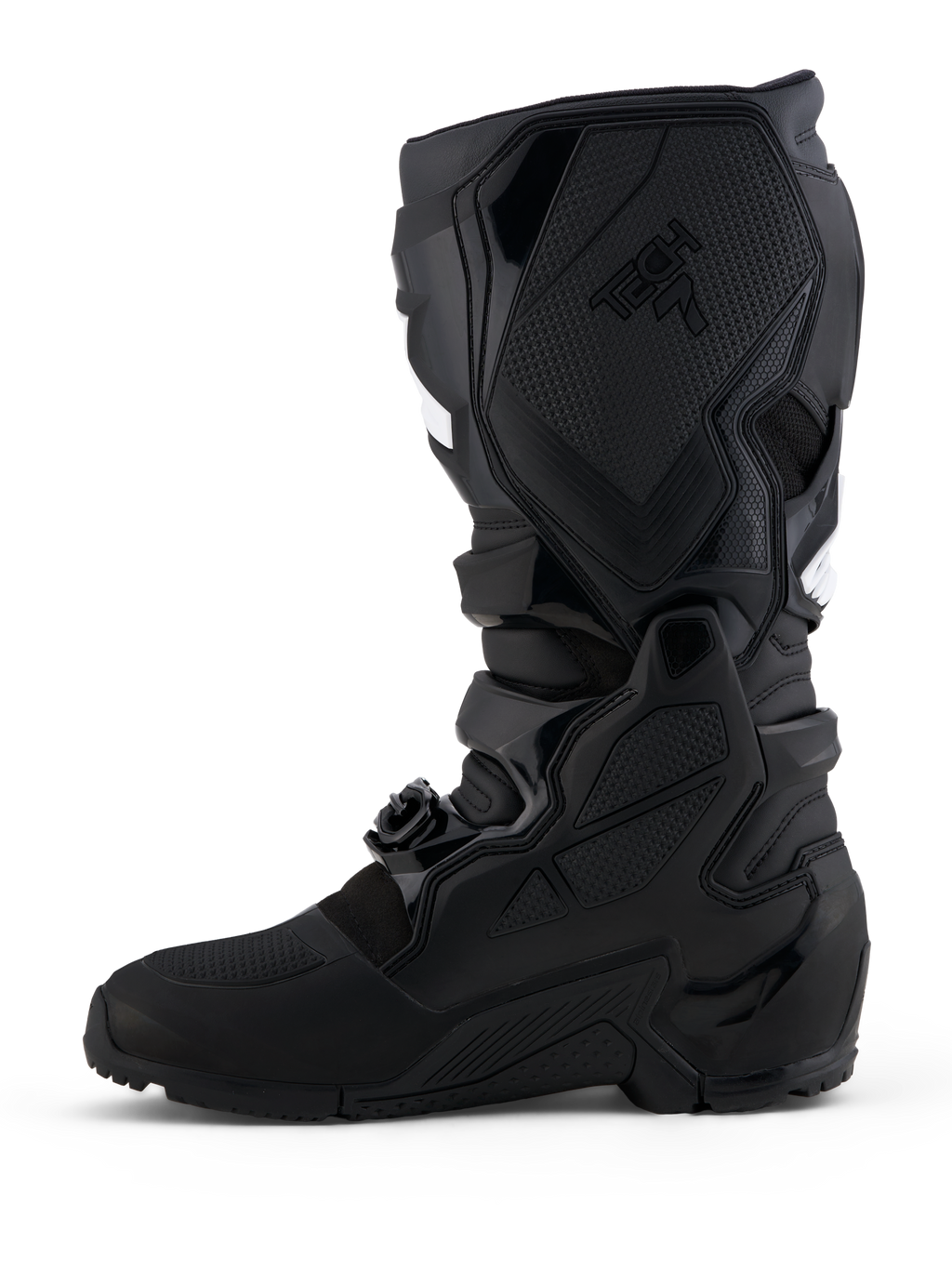 Alpinestars Tech 7 Enduro Gore-Tex, botas de moto para todo-o-terreno, pretas e cinzentas, impermeáveis e respiráveis