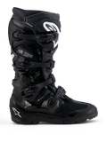 Alpinestars Botas Tech 7 Enduro Gore-Tex, botas de moto off-road pretas e brancas, impermeáveis com proteção TPU