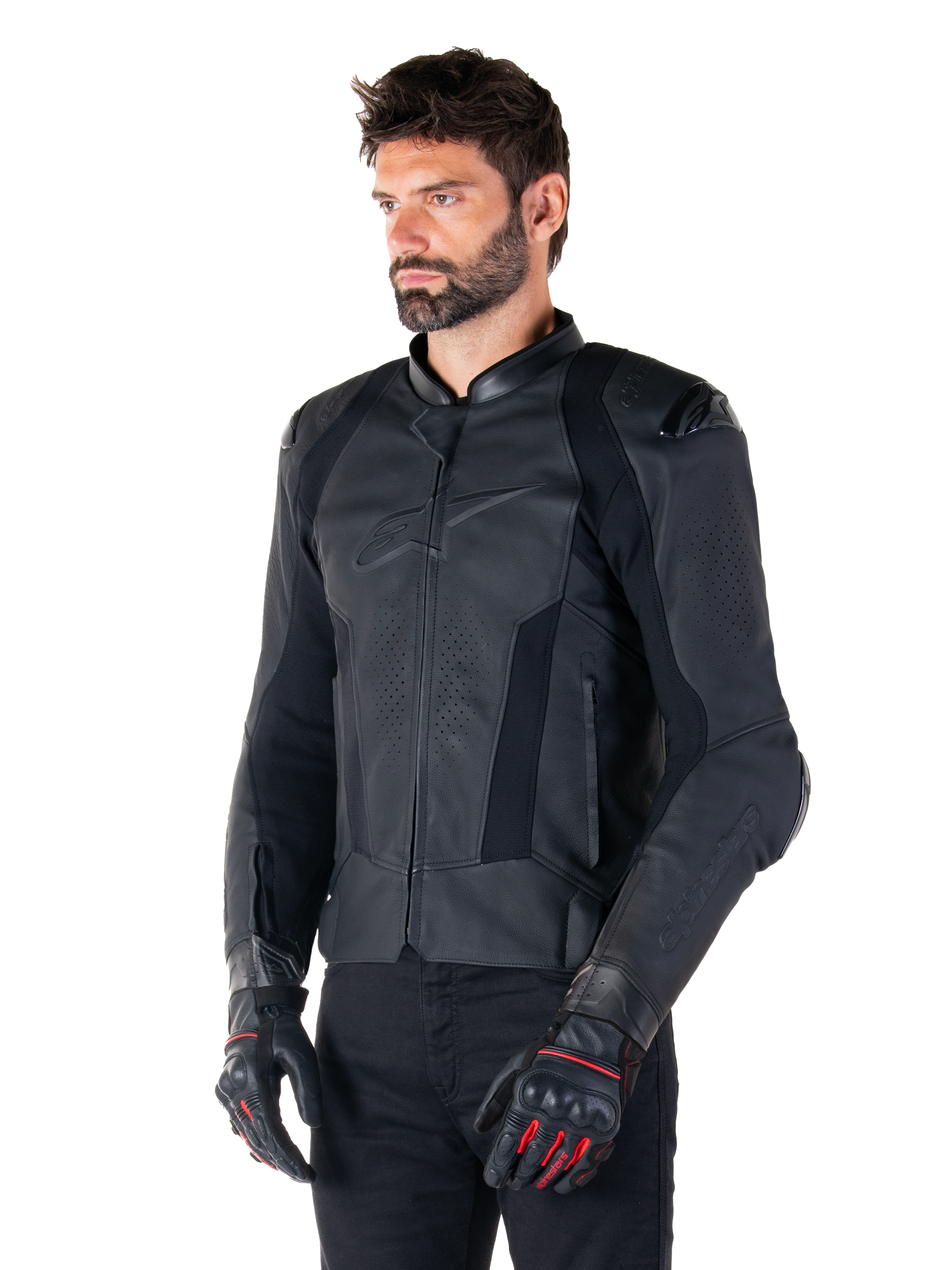 Casaco de Couro Missile V3