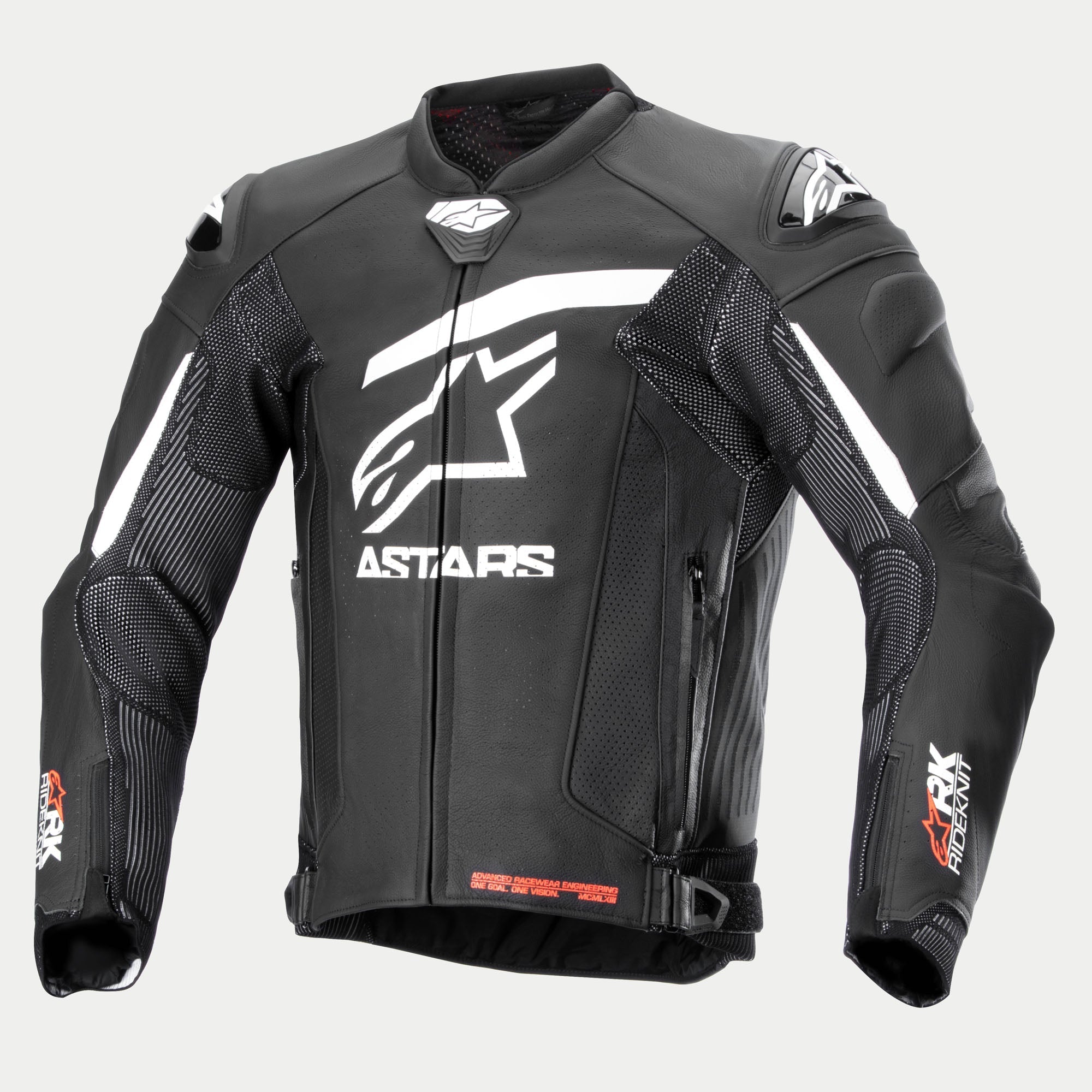 alpinestars レザージャケット GP PRO JACKET 5014 Jaqueta De Couro GP Plus R V4 Rideknit - Casaco Motociclismo Preto
