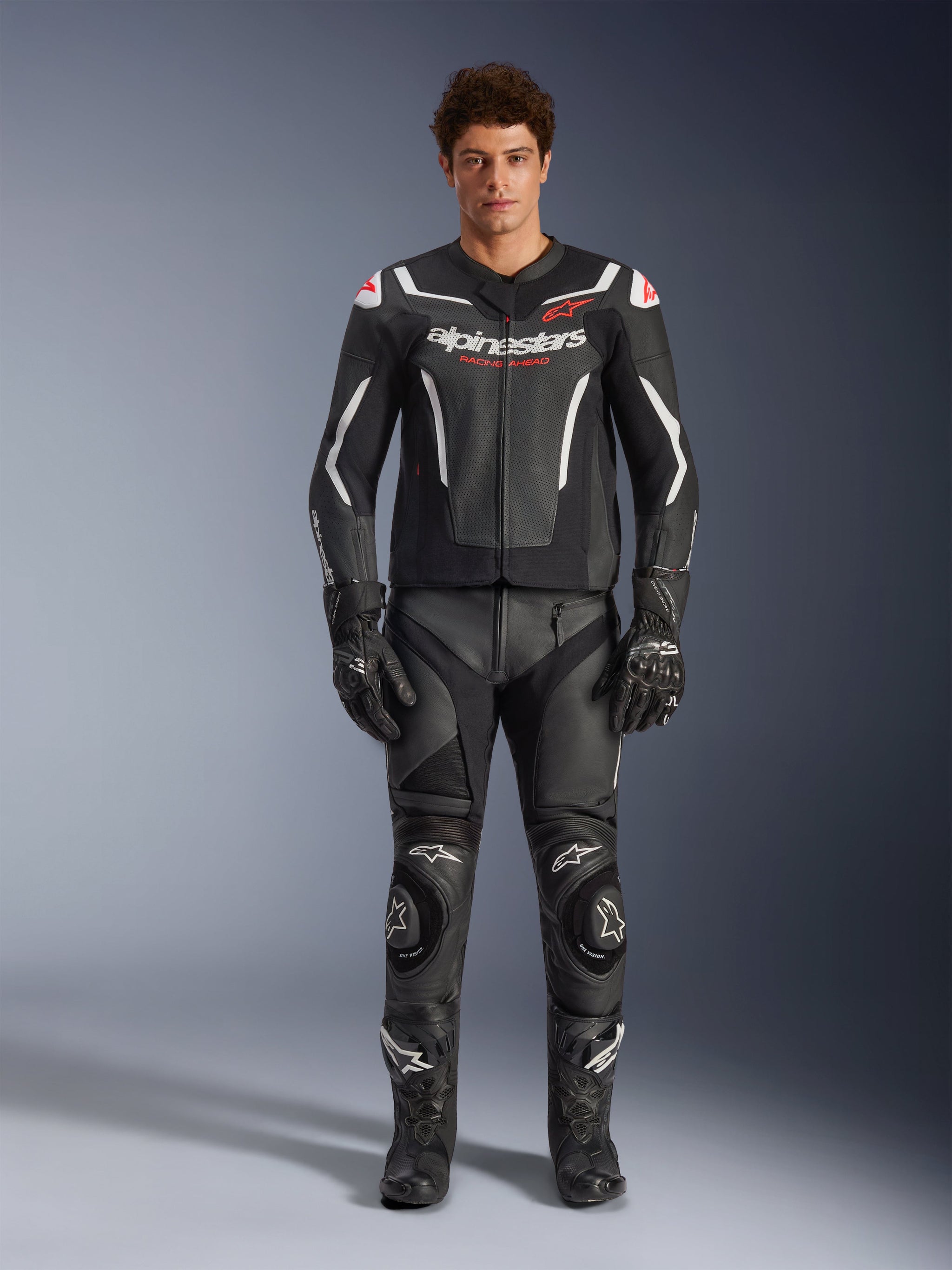 Jaqueta De Couro GP Force V2 Air