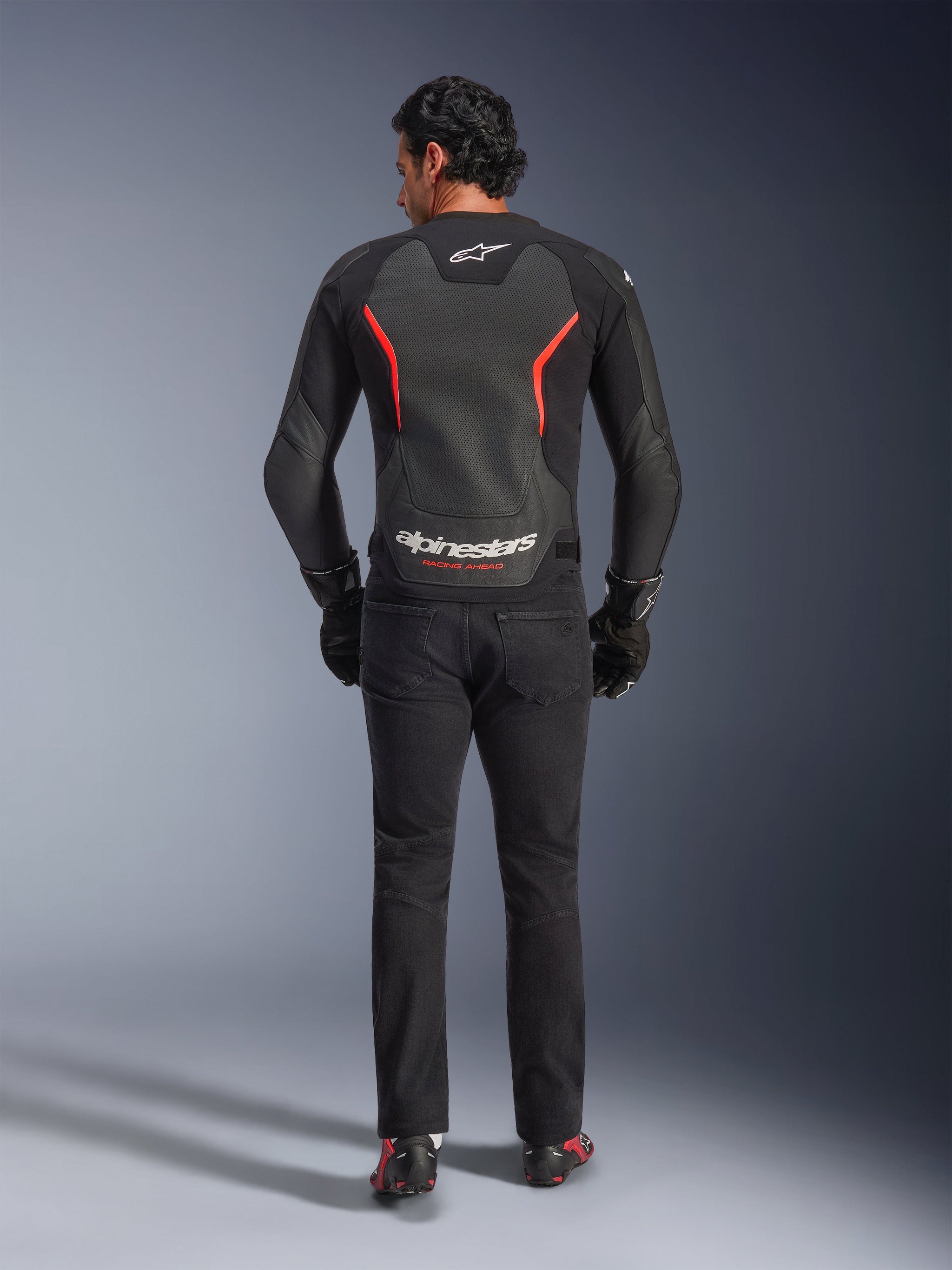 Jaqueta De Couro GP Force V2 Air