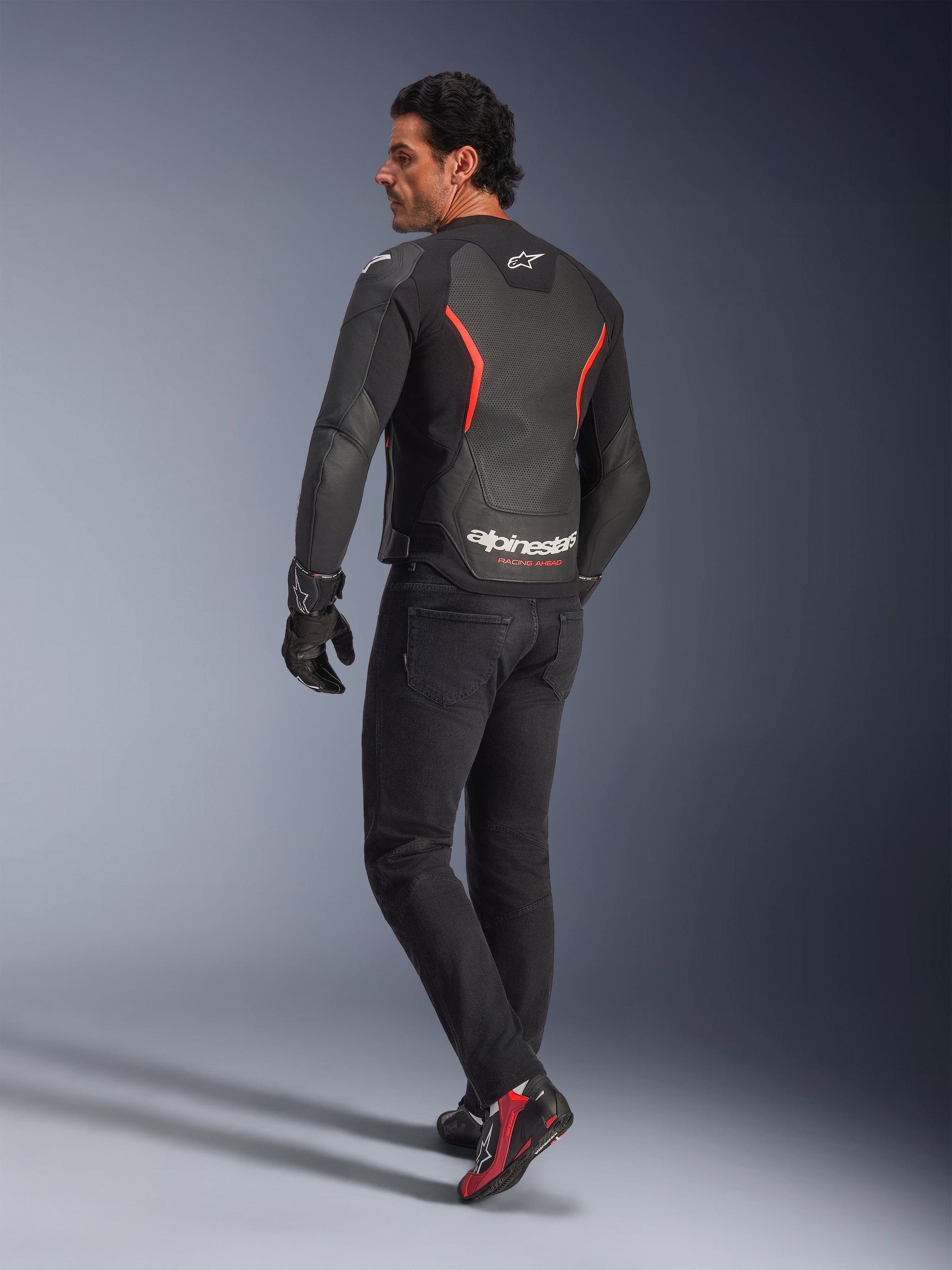 Jaqueta De Couro GP Force V2 Air