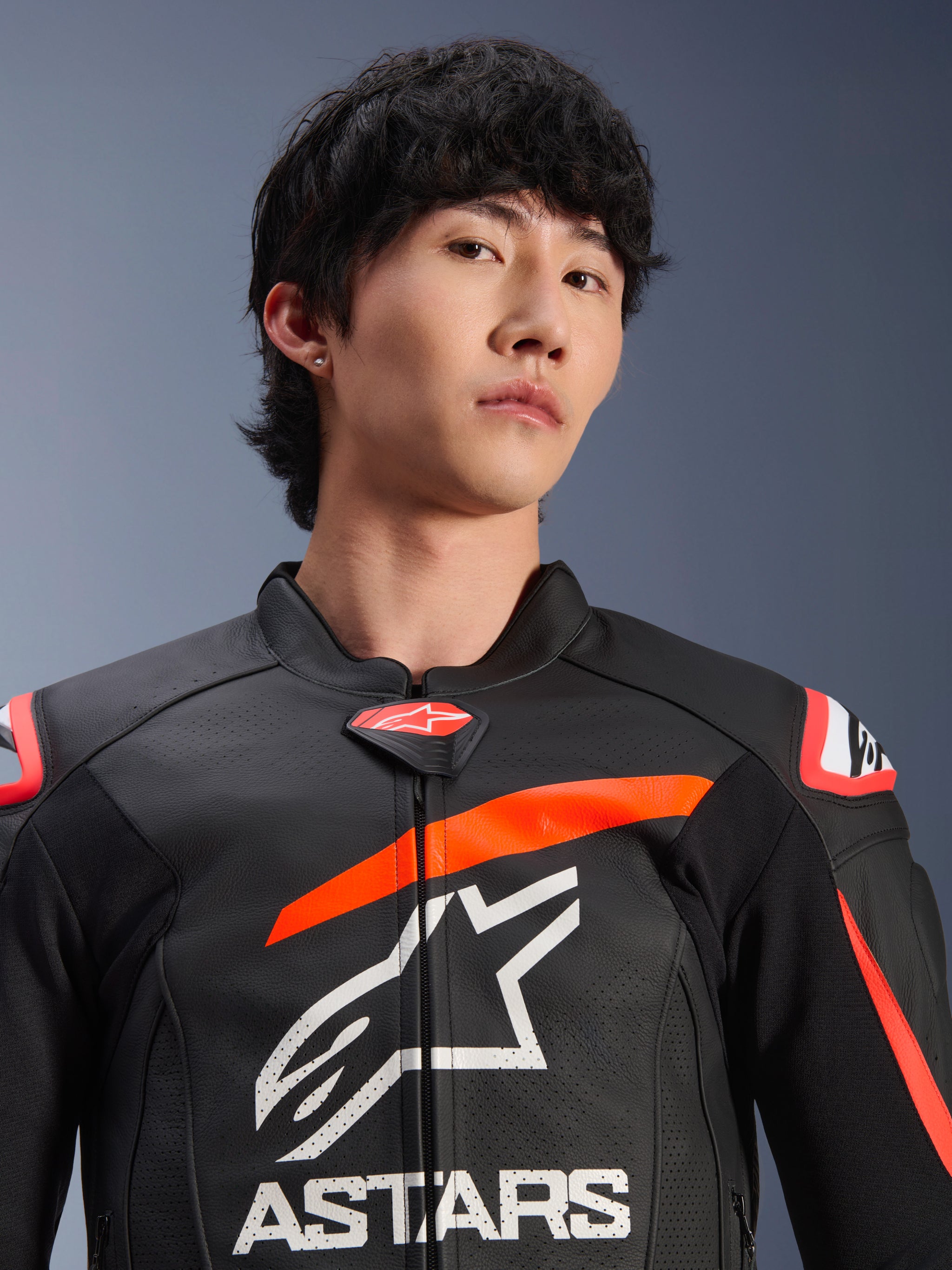 Casaco de Couro GP Plus R V4 Airflow