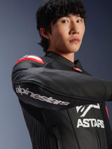 Casaco de Couro GP Plus R V4 Airflow