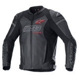 MM93 Track Leather Jacket