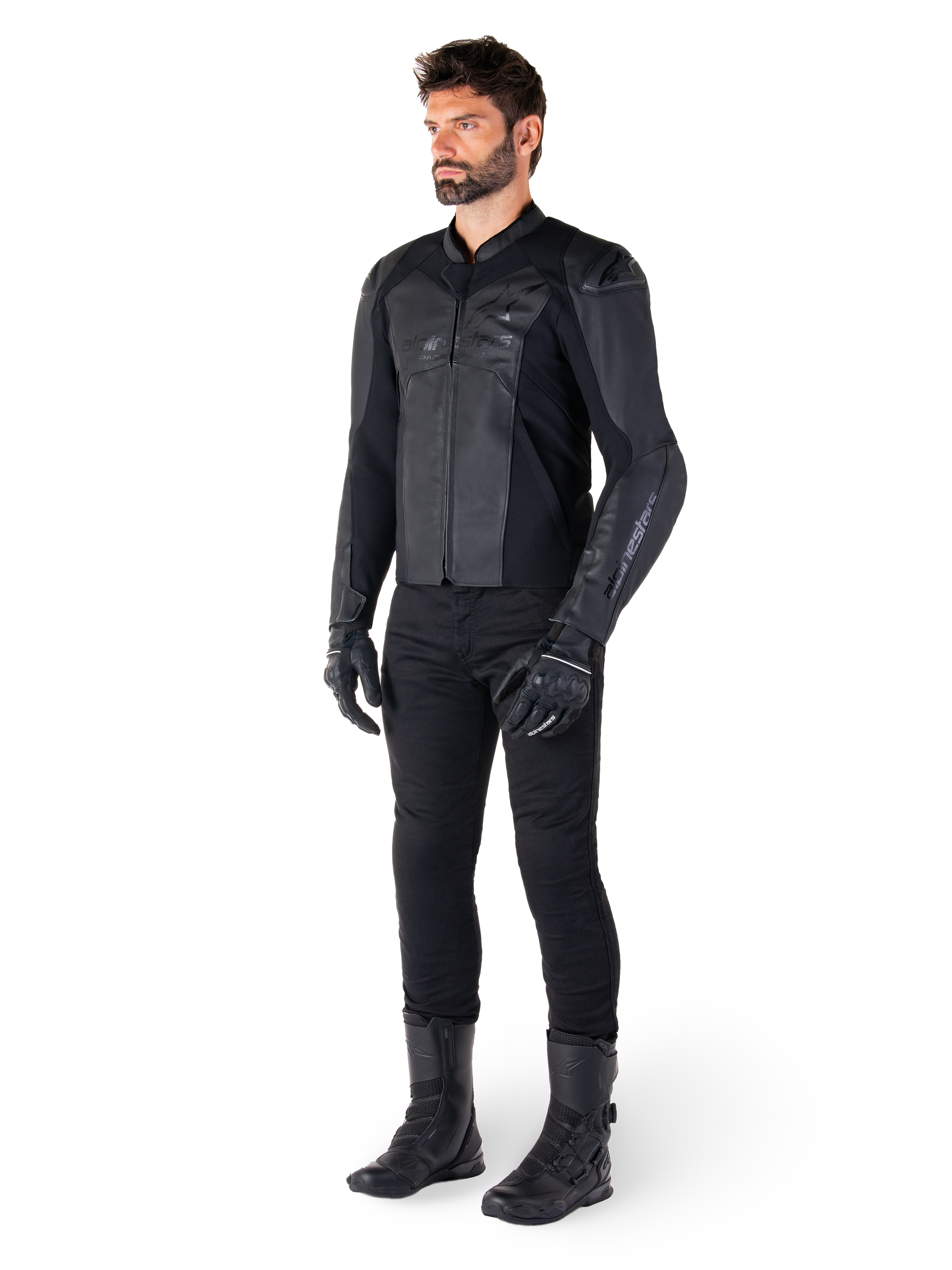 Faster V3 Leather Jacket