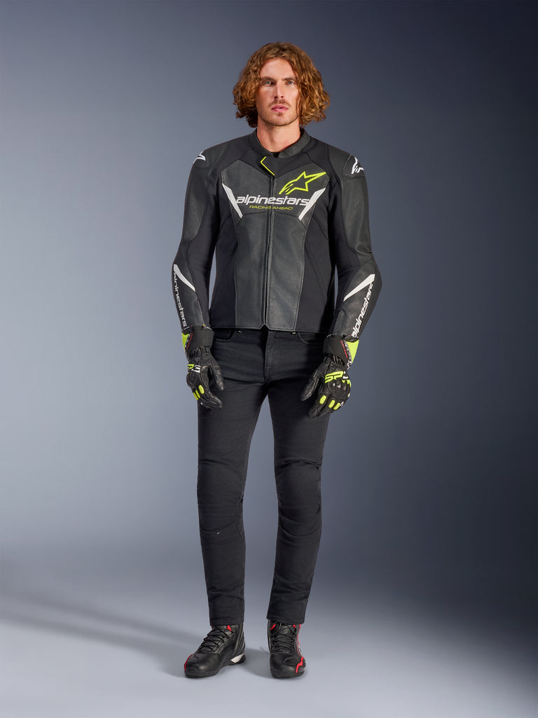 Jaqueta De Couro Faster V3 Airflow