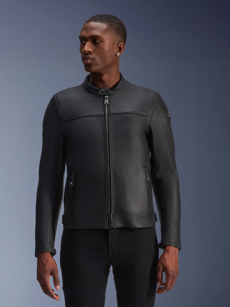 Jaqueta De Couro Blacktrack