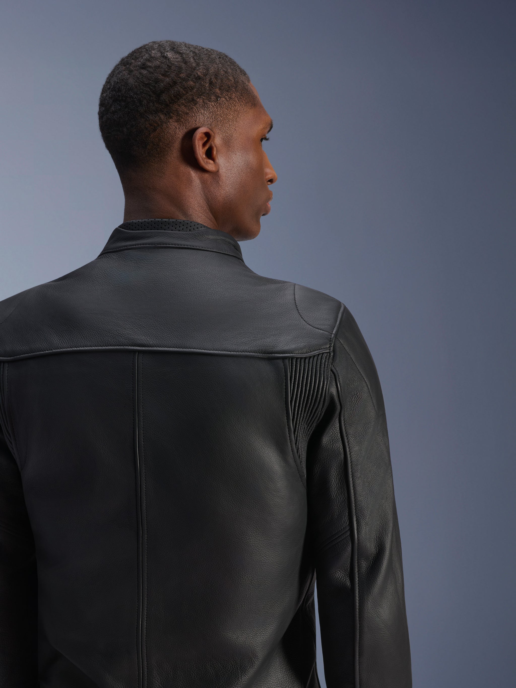 Blacktrack Leather Jacket