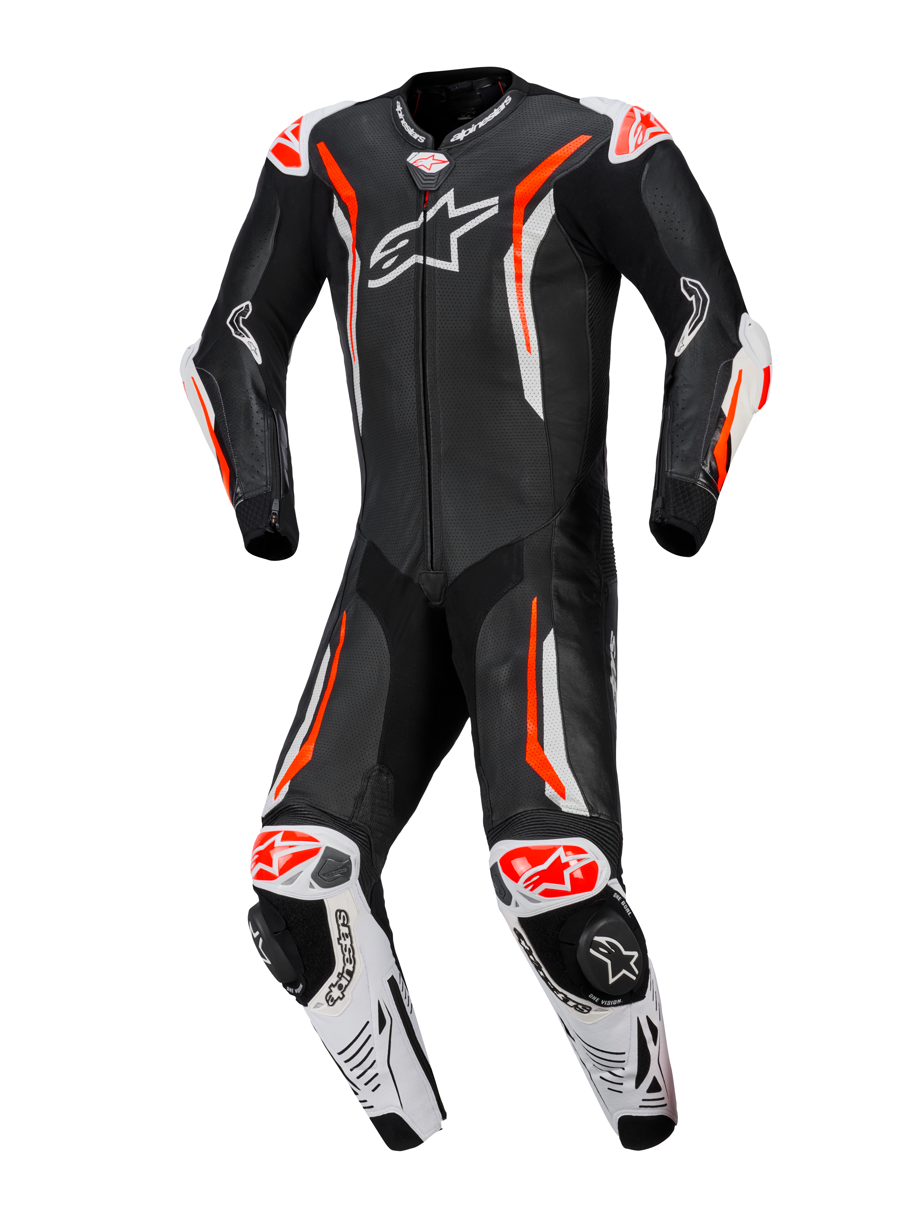 GP Tech V5 - Black Motorcycle Suit | Alpinestars®