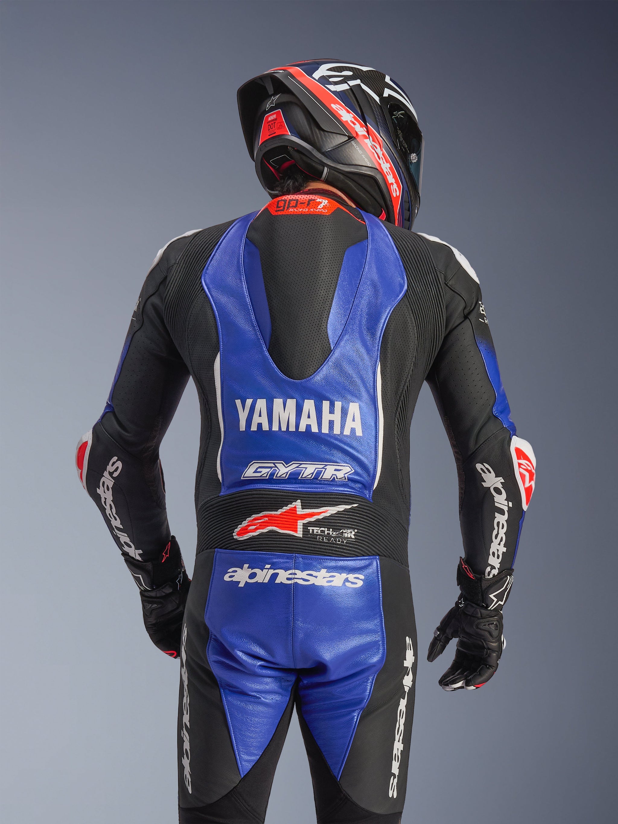 Yamaha GP-R7 Macacão De Couro Uma Peça