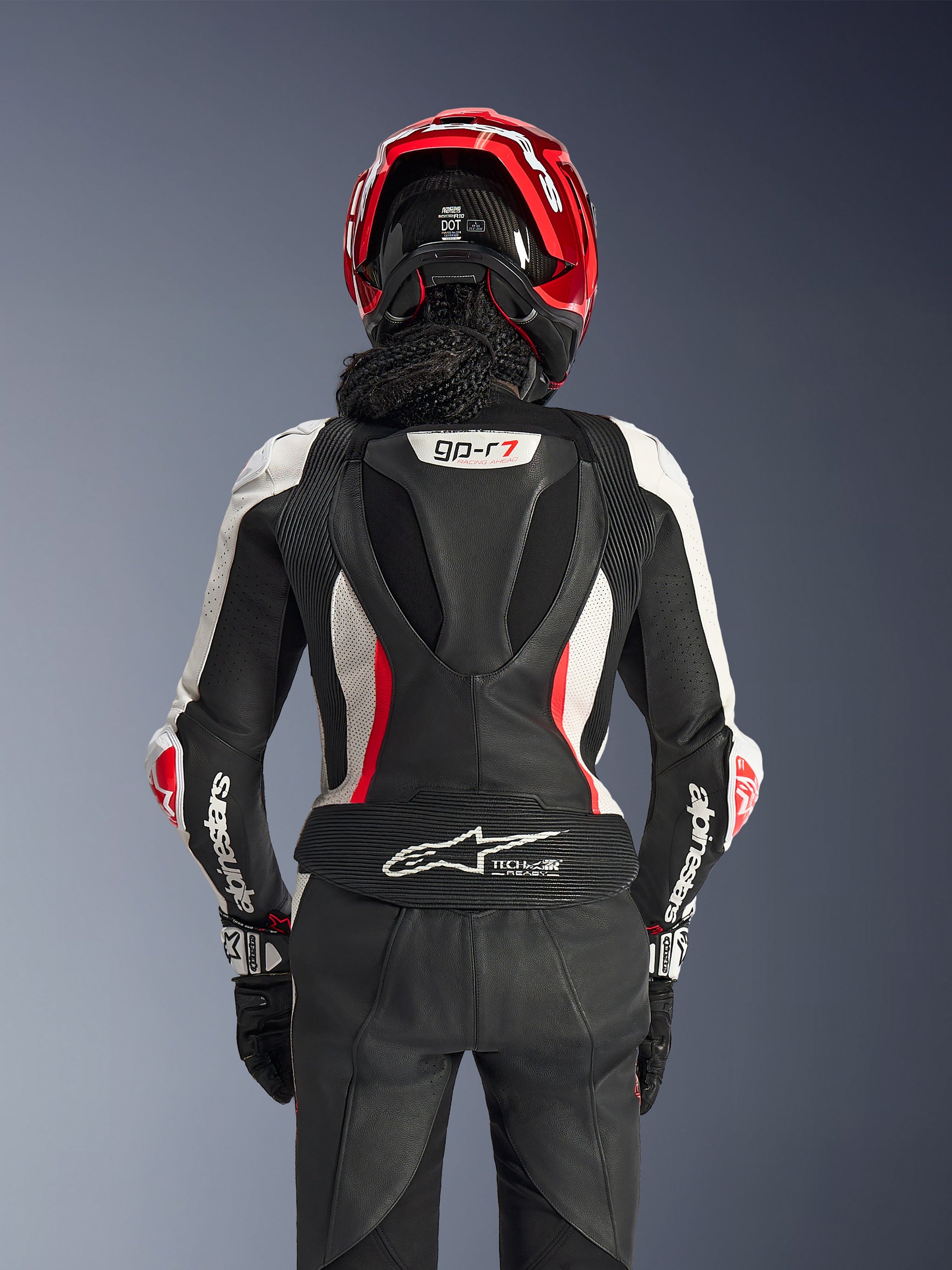 Macacão De Couro Stella GP-R7 Feminino 2 Peças