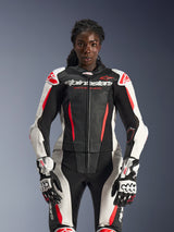 Macacão De Couro Stella GP-R7 Feminino 2 Peças