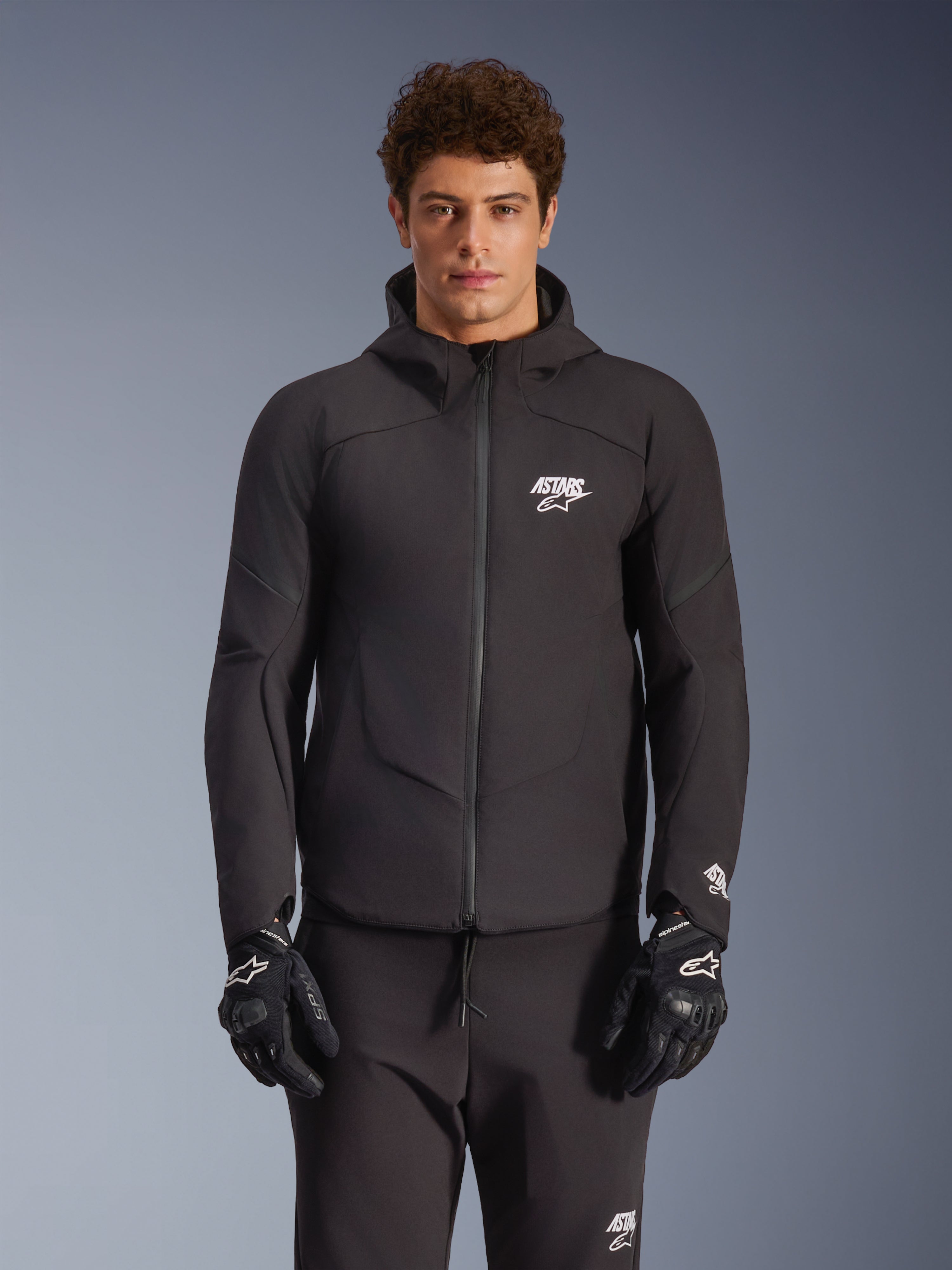 Aeroshell Waterproof - Black Motorcycle Jacket | Alpinestars®