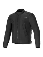 Alpinestars Clayton Water Resistant Jacket, casaco de moto urbano para homem preto, resistente à água, com ombros acolchoados e bolsos frontais com fecho