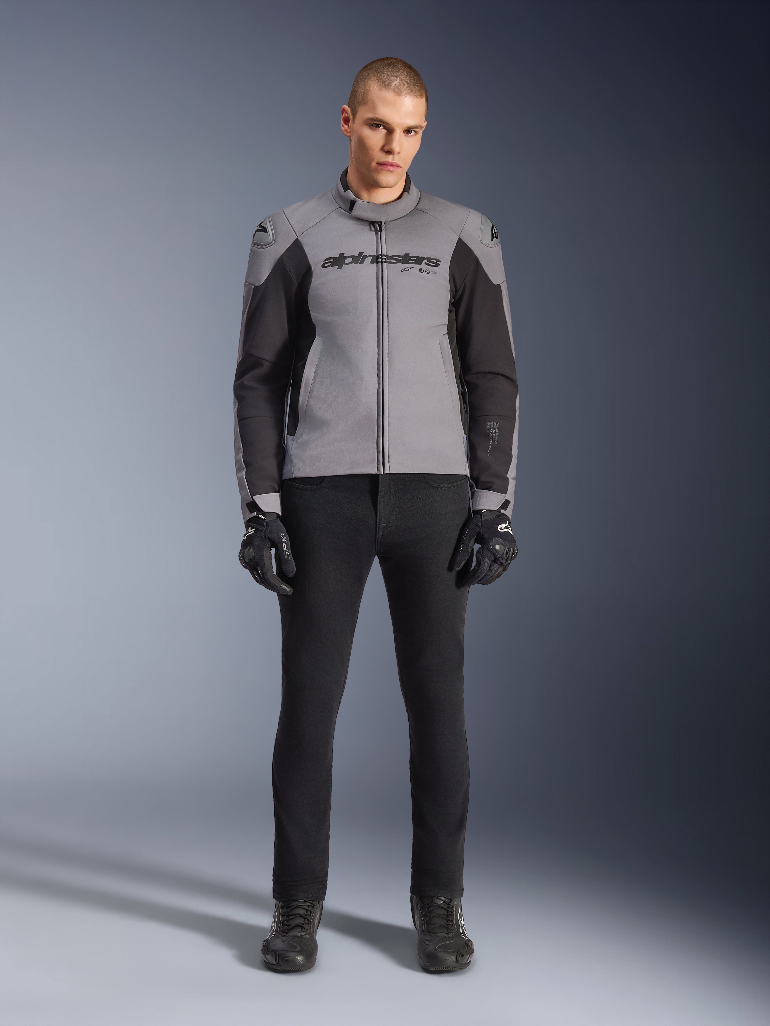 SMX Waterproof - Casaco Têxtil De Mota Cinzento | Alpinestars®