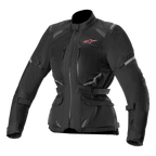Alpinestars Stella Andes Air Drystar, blusão de moto touring para mulher, preto, com ventilação em malha extensiva e certificado CE