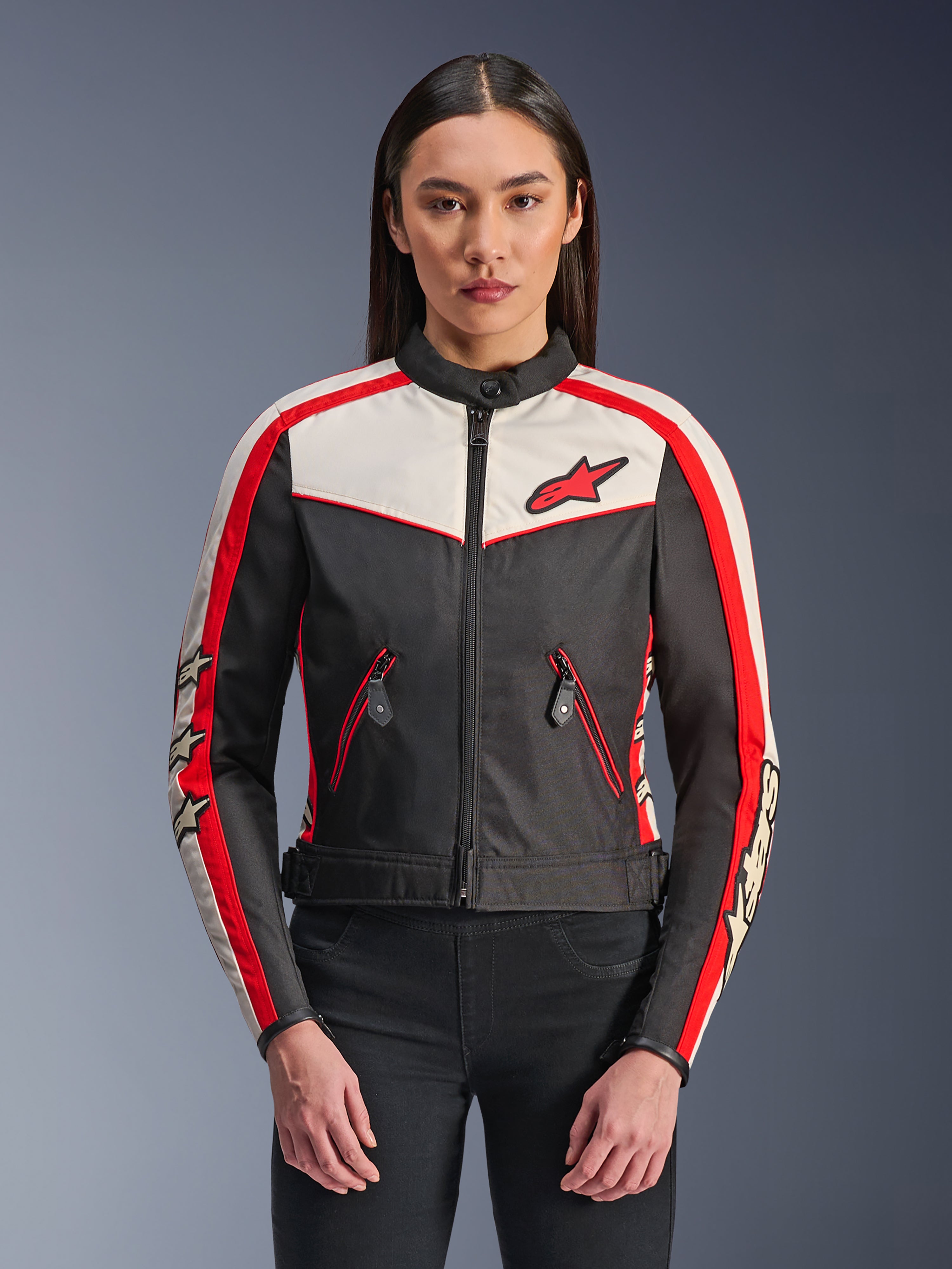 alpinestars Rideout ジャケット レディース Stella T-Dyno Water Resistant - Black Motorcycle Jacket | Alpinestars®