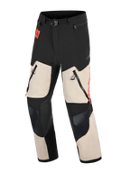 Alpinestars Harok Pro Drystar® XF Laminated Pants, Men's Adventure Motorcycle Pants, Mastic Black and Black, CE Certified AA, waterproof textile riding trousers with direct ventilation and CE Level 2 armor