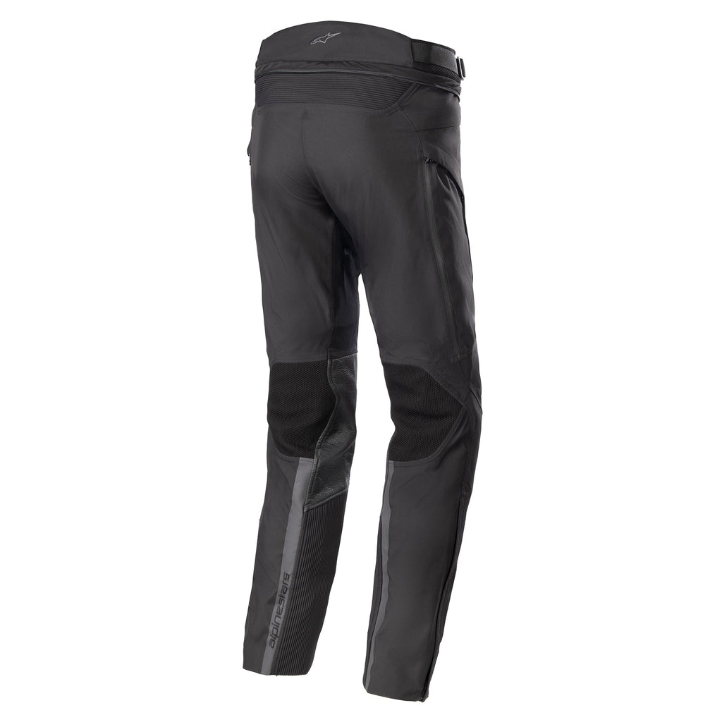 Alpinestars AMT-10 Drystar® XF Pants, Adventure Touring, Men's, Black, Waterproof Textile with RIDEKNIT® mesh zones.