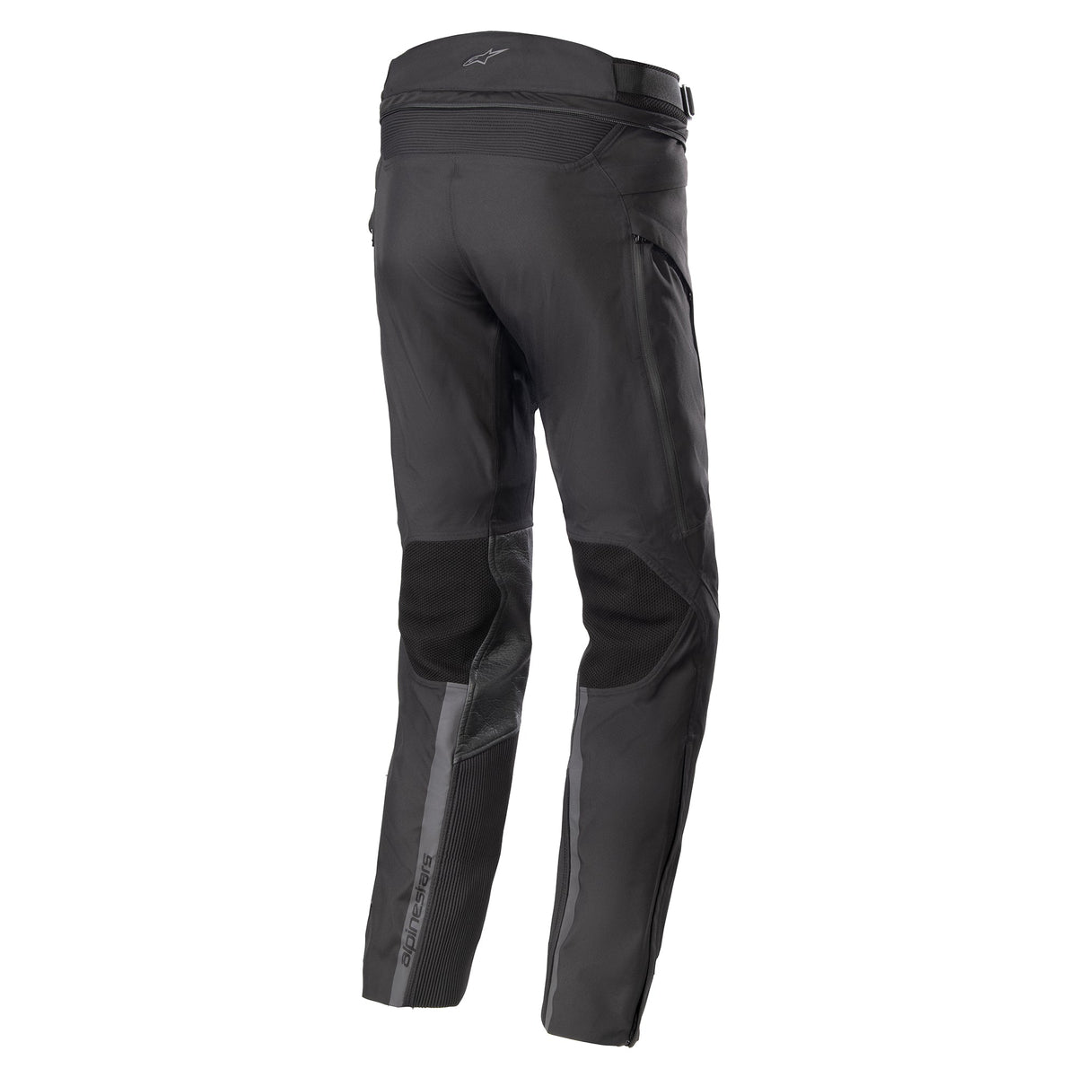 Alpinestars AMT-10 Drystar® XF Pants, Adventure Touring, Men's, Black, Waterproof Textile with RIDEKNIT® mesh zones.