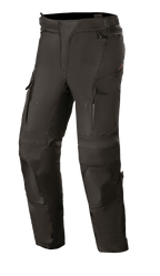 Alpinestars Stella Andes V3 Drystar para Mulher, calças de touring pretas para motociclismo, construção têxtil impermeável e respirável, painéis reforçados nos joelhos e coxas, aberturas de ventilação com fecho de correr nas coxas, bolsos cargo e cintura ajustável para aventura