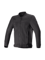 Alpinestars Luc V2 Air, casaco de moto urbano para homem, preto, malha ventilada, estilo bomber, preparado para Tech-Air