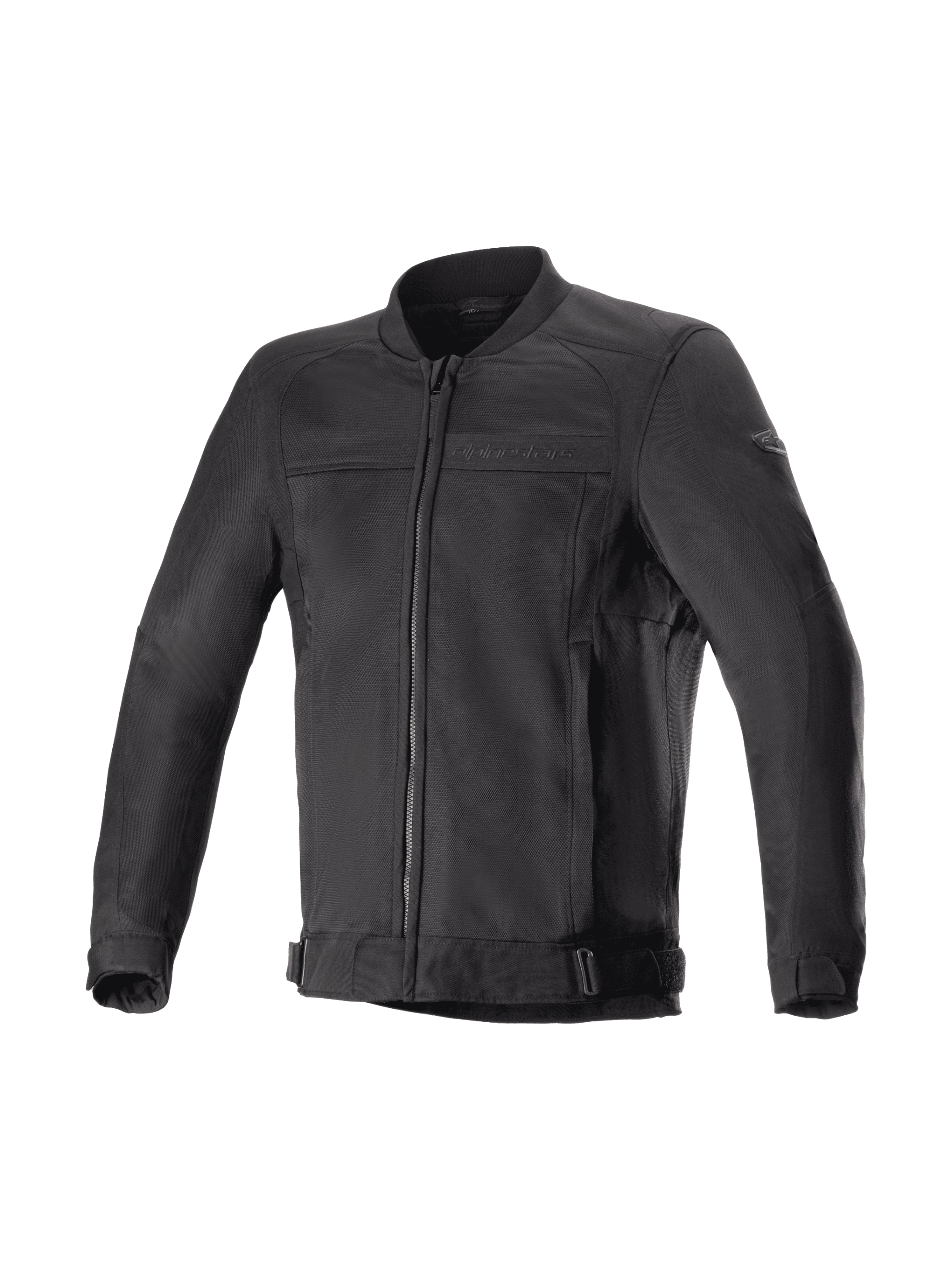 Alpinestars Luc V2 Air, casaco de moto urbano para homem, preto, malha ventilada, estilo bomber, preparado para Tech-Air