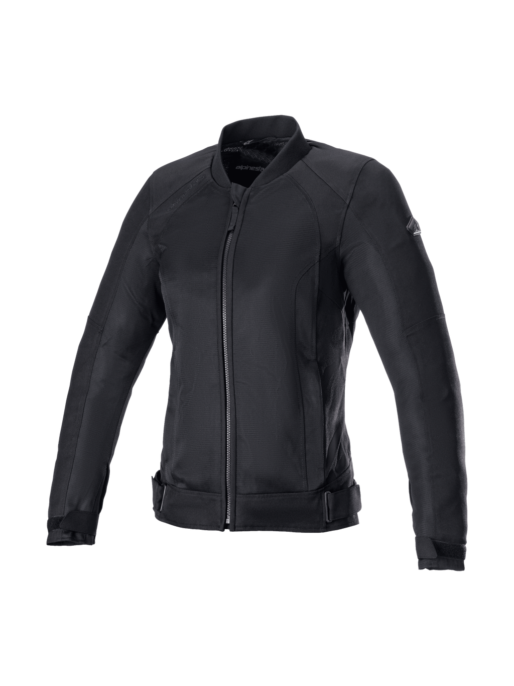 Alpinestars Eloise V2 Air, casaco de moto para mulher, preto, em malha respirável, compatível com Tech-Air.