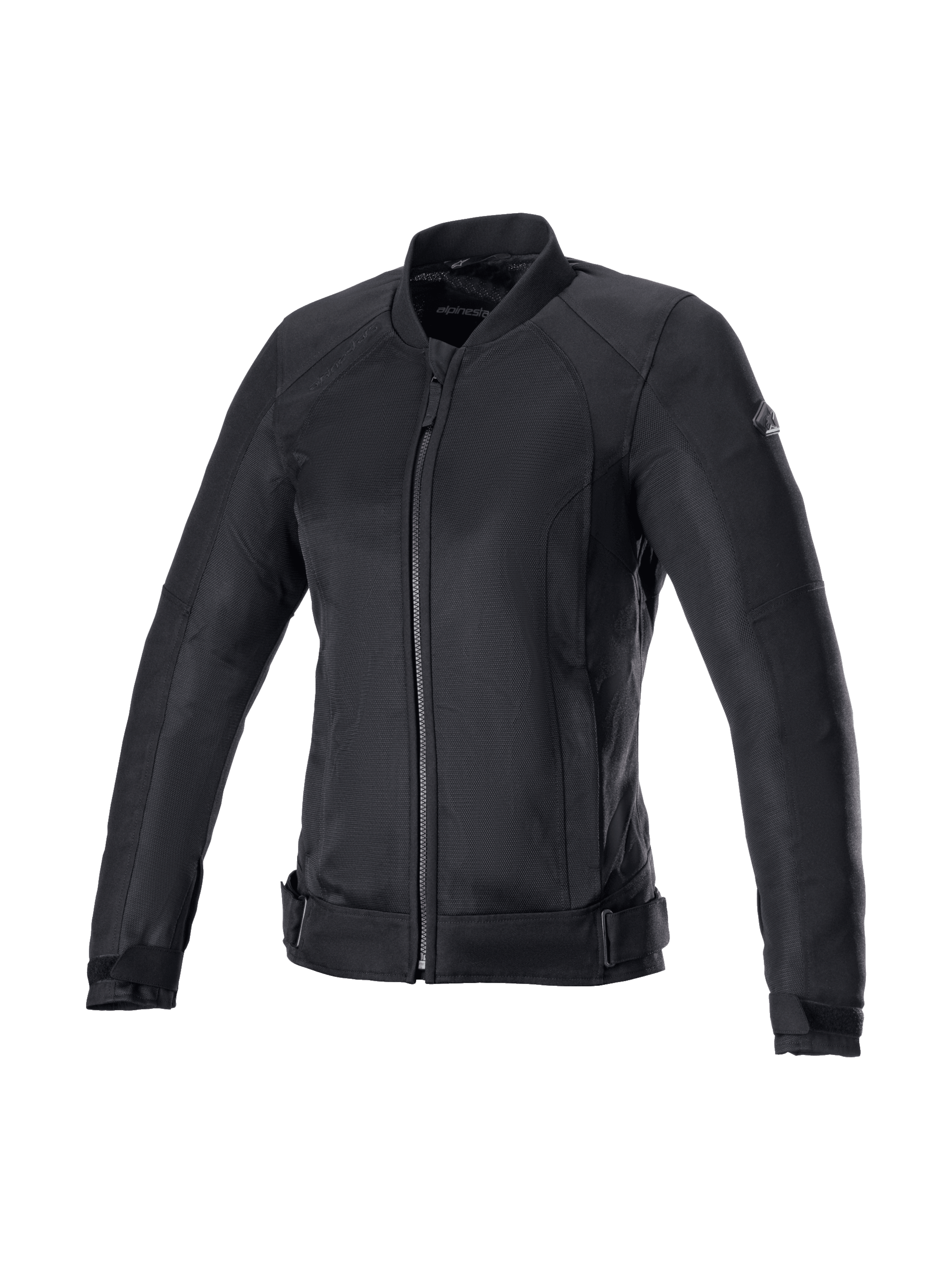 Alpinestars Eloise V2 Air, casaco de moto para mulher, preto, em malha respirável, compatível com Tech-Air.